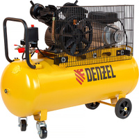 Воздушный компрессор Denzel BCV2200/100, 2,2 кВт, 100 л, 370 л/мин (58110)