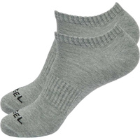 Низкие носки Jögel ESSENTIAL Short Casual Socks JE4SO0121.MG, меланжевый, 2 пары УТ-00020724 Jogel