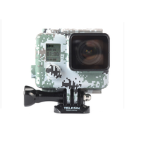 Аквабокс камуфляжная расцветка для GoPro 3 3+ 4 ifb