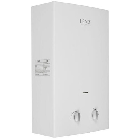 Колонка газовая LENZ TECHNIC 10L WHITE