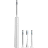 Электрическая зубная щетка Xiaomi T302 насадки для щётки: 4шт, цвет:серый [bhr7595gl]