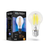 Лампа Voltega VG10-А1E27warm8W-FD Crystal 8W E27 DIM Стекло Прозрачн.