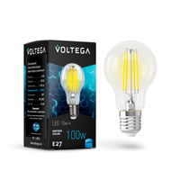 Лампа Voltega VG10-А1E27cold10W-F Crystal 10W E27 Стекло Прозрачн.