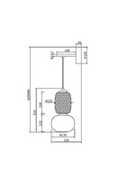 Настенный светильник Maytoni Pattern MOD267WL-L18G3K