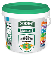 Затирка эластичная ОСНОВИТ ПЛИТСЭЙВ ХС6 Е нефритовый 054; 2 кг (8 шт уп) 011459