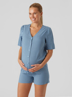Пижамный комплект для беременных с короткой рубашкой Mamalicious Jasmin