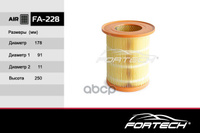 Фильтр Воздушный Fortech Fa228 Fortech арт. FA228