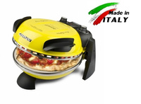 Пиццамейкер G3FERRARI Delizia G10006 желтая, электрическая мини печь для выпечки пиццы