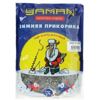 Прикормка Yaman Winter Taste гранулы 3 мм, Плотва зимняя (кокос), цвет чёрный, 700 г YAMAN