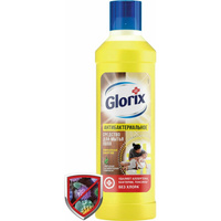 Средство для мытья пола GLORIX Лимонная Энергия дезинфицирующее, 1 л, без хлора 600952