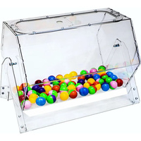 Лототрон для розыгрыша лотереи CRYSTAL-BOX игра + 50 шариков в подарок, 30x40 см loto3+50