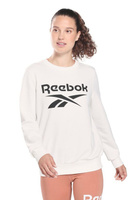 Толстовка Reebok с логотипом French Terry Crew Forever 21, белый