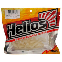 Твистер Helios Тiny Credo 4 см Phosphorus HS-8-041, набор 12 шт. HELIOS