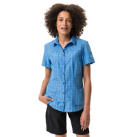 Рубашка с коротким рукавом VAUDE Tacun II, синий