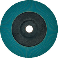 Тарельчатый круг лепестковый Klingspor SMT 624 Supra 180x22.23 мм, цирконий, Р120, КЛТ-2