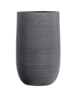 Кашпо TREEZ ERGO TreeLine Высокая округлая чаша Дымчато-серый бетон в-80, д-50 см 41.1023-0054-GR-80