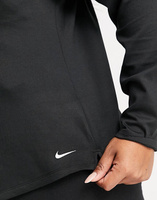 Черный топ с длинными рукавами и полумолнией Nike Training One Plus Therma-FIT