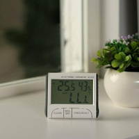 Термометр Luazon LTR-15, электронный, 2 датчика температуры, датчик влажности, белый (комплект из 2 шт) Luazon Home