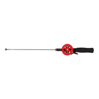 Удочка зимняя, ручка неопрен, длина 42 см, цвет красный, hbf-34(1) No brand