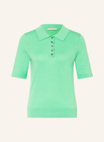 Рубашка поло lilienfels Strick mit Cashmere, светло-зеленый