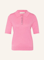 Рубашка поло lilienfels Strick mit Cashmere, розовый