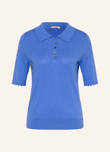 Рубашка поло lilienfels Strick mit Cashmere, синий