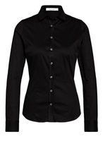 Блуза рубашка Soluzione aus Jersey, черный