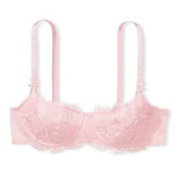 Бюстгальтер Victoria's Secret Dream Angels Wicked Unlined Lace Balconette, светло-розовый