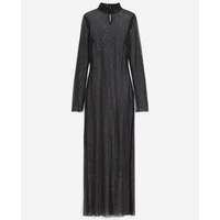 Платье H&M Rhinestone-embellished, черный