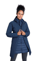 Женская длинная куртка на аляске 3 в 1 Mountain Warehouse, синий