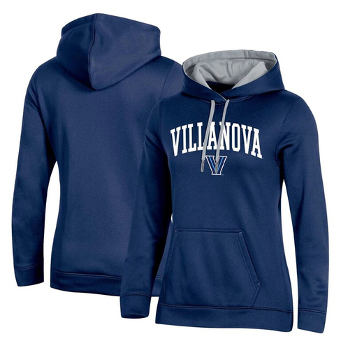 Женский пуловер с капюшоном Champion Navy Villanova Wildcats Arch Logo 2.0 Champion