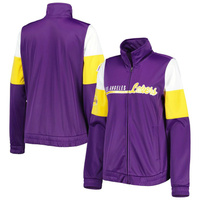 Женская спортивная куртка с молнией во всю длину G-III 4Her от Carl Banks Purple Los Angeles Lakers Change Up G-III