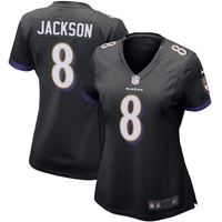 Женское джерси Nike Lamar Jackson Black Baltimore Ravens Game Джерси Nike