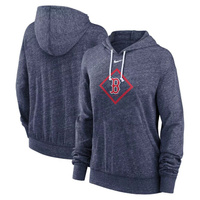 Женский винтажный пуловер с капюшоном Nike Boston Red Sox Diamond Icon Gym Vintage Nike