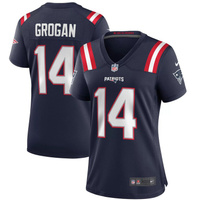 Женская майка Nike Steve Grogan Navy New England Patriots Game Retired Player Nike