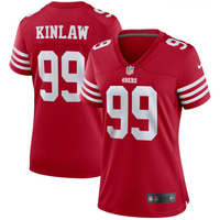Женское игровое джерси Nike Javon Kinlaw Scarlet San Francisco 49ers Player Game Nike