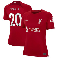 Женское джерси Nike Diogo Jota Red Liverpool 2022/23 Home Breathe Stadium Replica Player Nike
