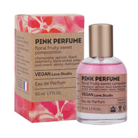 Парфюмерная вода женская Vegan Love Studio 50мл. Вид: Pink Perfume. Размер: 67x51x51 см VEGAN