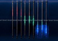 Уличная светодиодная гирлянда (11122) Uniel занавес Падающие звезды 220V разноцветный ULD-E2405-240/DTK MULTI IP44 METEO