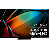 55" Телевизор Hisense 55U8KQ, MiniLED, 4K Ultra HD, темно-серый, СМАРТ ТВ, Vidaa