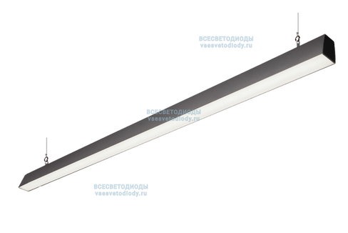 Модульный линейный светильник Кристалл 56 Вт 6150 Лм 5000-5500 K Прозрачный IP44