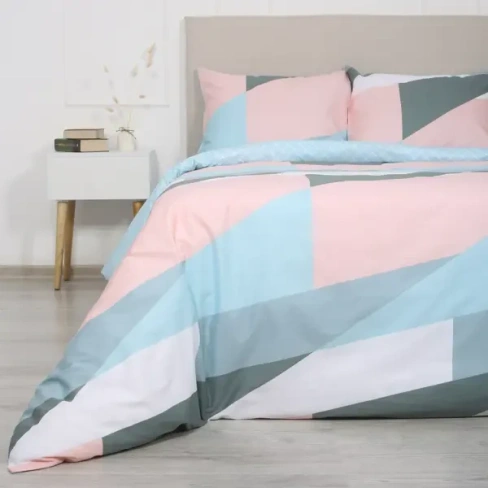 Комплект постельного белья Mona Liza Nordic двуспальный Plus сатин разноцветный MONA LIZA Комплект постельного белья Сат
