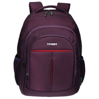 Рюкзак из плотной ткани Torber FORGRAD T9502-PUR с отделением для ноутбука 15", пурпурный, 19 л