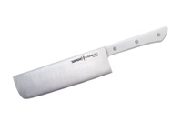 Нож кухонный накири L=180 мм Samura Harakiri SHR-0043W/K