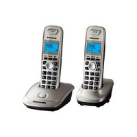 Телефоны цифровые PANASONIC KX-TG2512RUN спикерфон, телефонная книга: 50 номеров, серый Panasonic