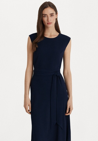 Летнее платье темно-синего цвета с маяком Lauren Ralph Lauren