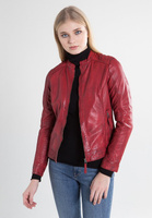 Кожаная куртка 7eleven, красный