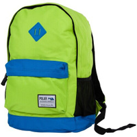 Городской рюкзак Polar 15008 Зеленый с синим POLAR