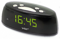 Часы настольные VST 773-2 зеленые