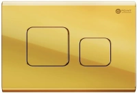 Смывная клавиша Point Афина золотой PN44041G